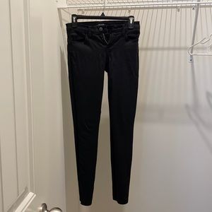 J Brand Super Skinny - Black Denim